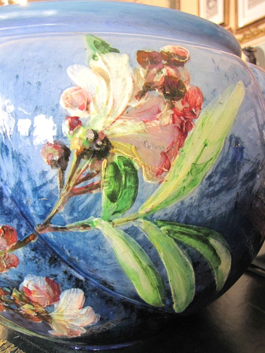 Important Massier Plant Pot