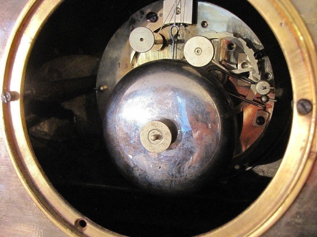 Importante pendule  ,époque Restauration-photo-1