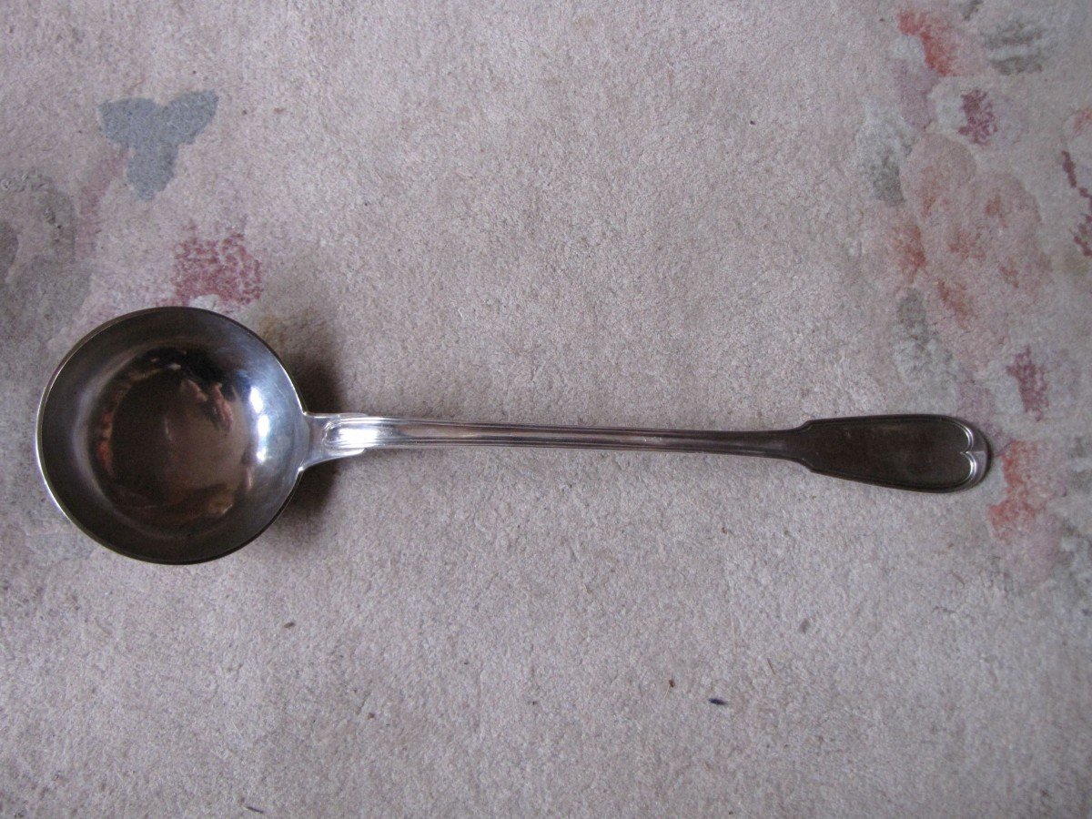 Louche en argent-photo-2