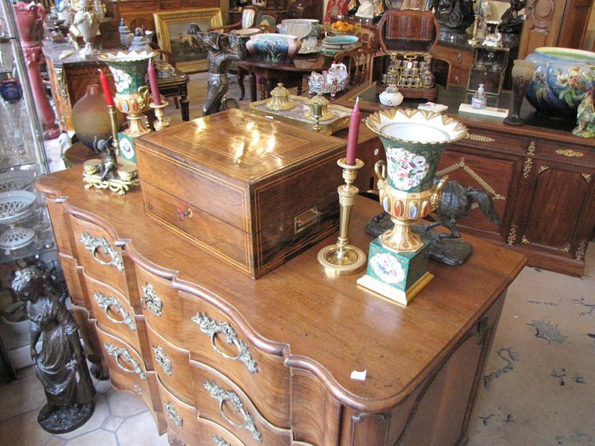 Pair Of Vases In Old Paris-photo-4