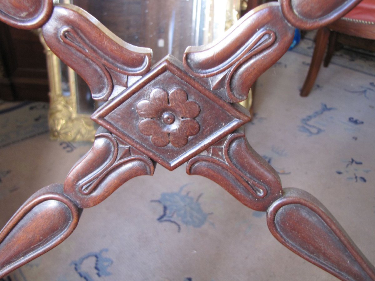 Set Of 6 Mahogany Chairs-photo-4
