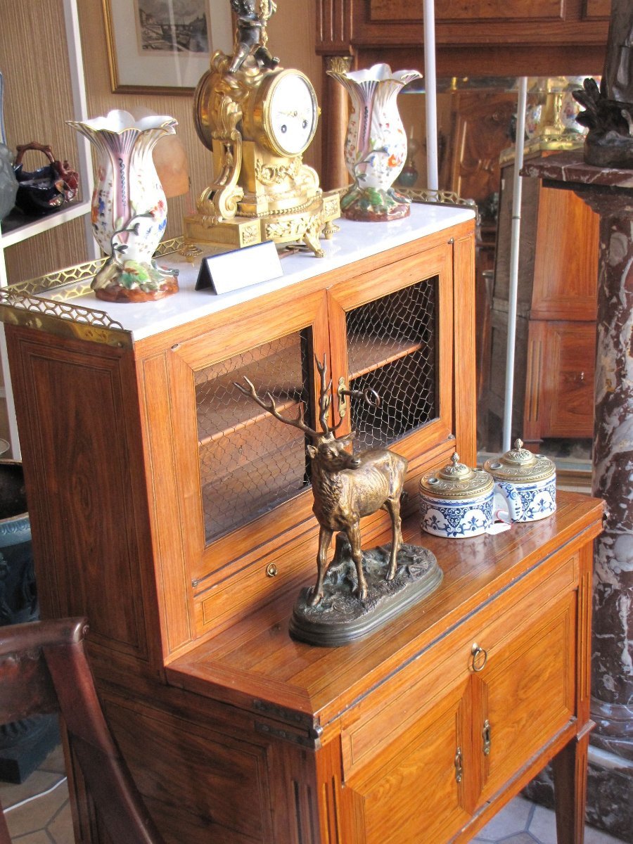 Cerf en bronze-photo-4