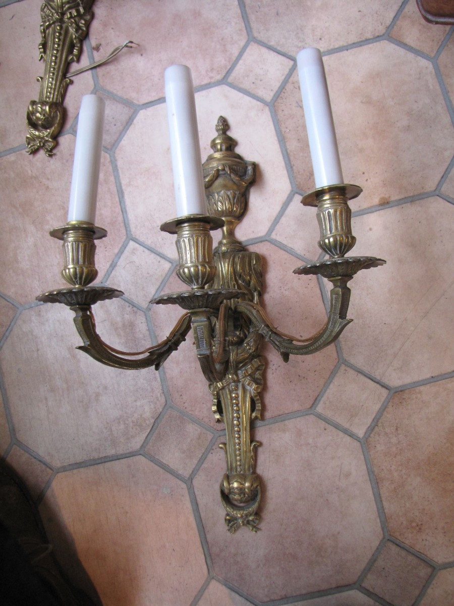 Louis XVI Wall Sconces-photo-2