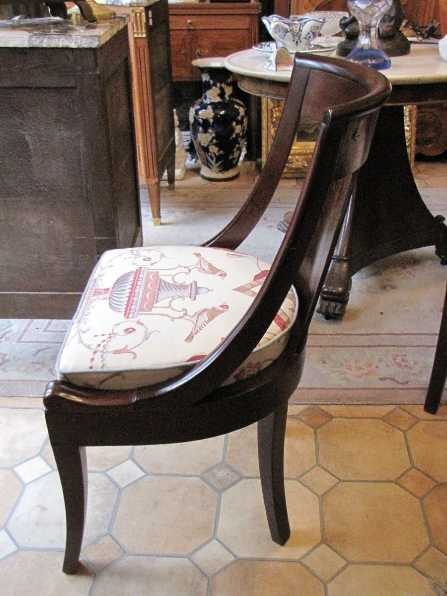 2 Empire Gondola Chairs-photo-3