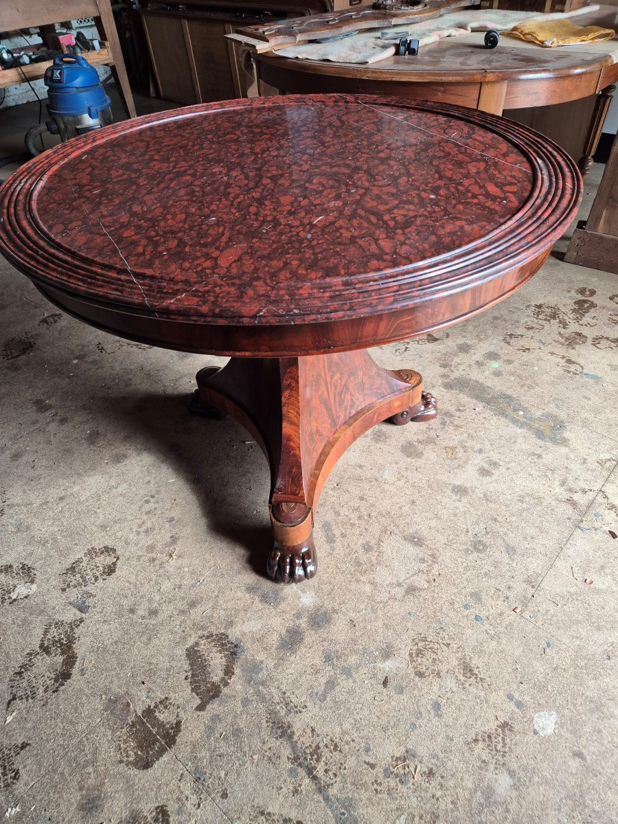 Empire Pedestal Table