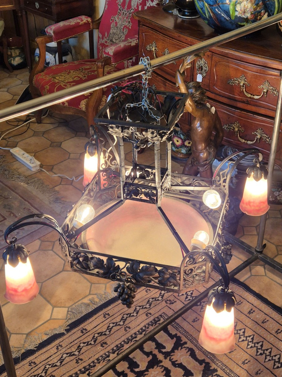 Art Deco Chandelier-photo-3