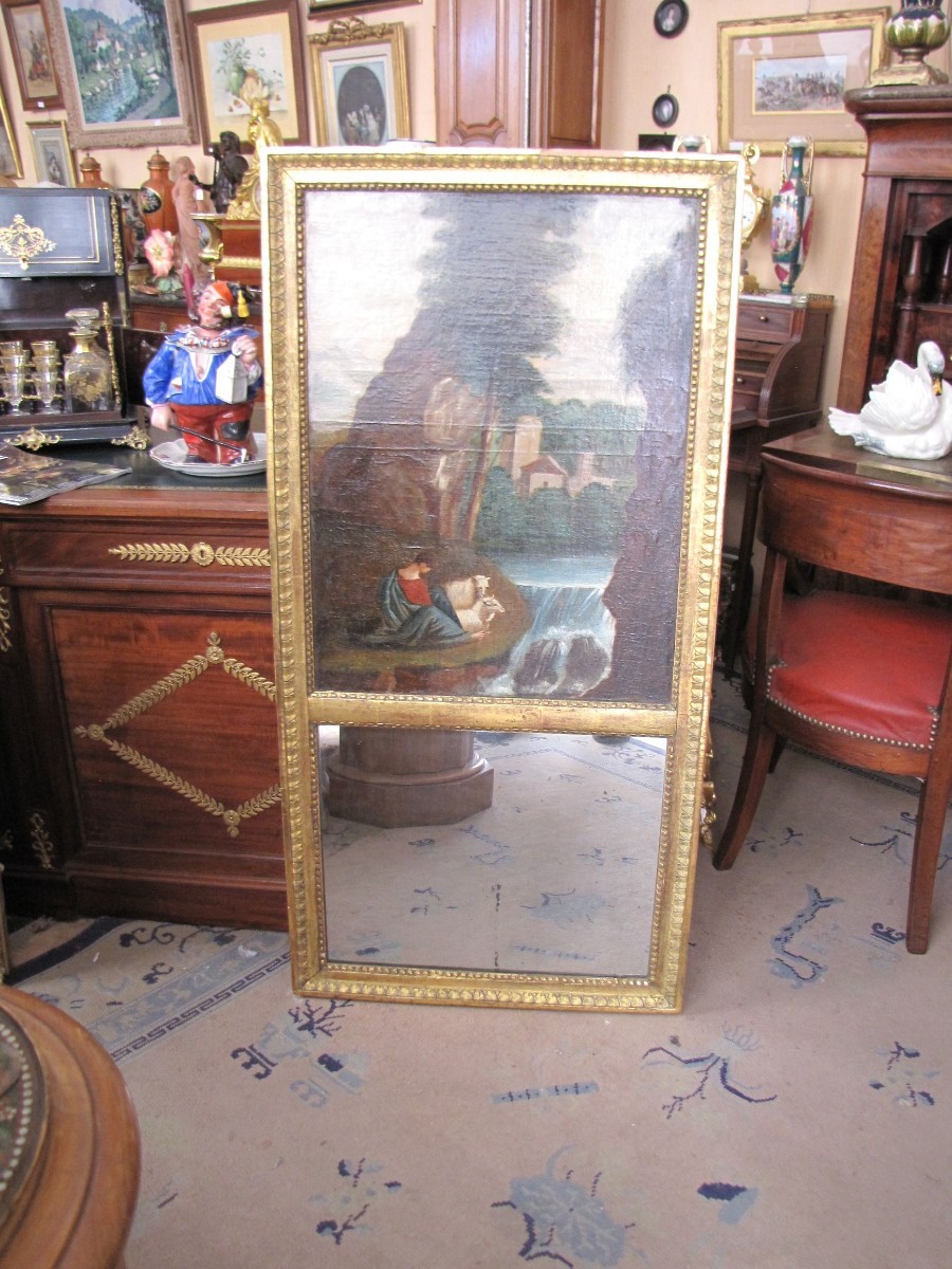 Small Louis XVI Trumeau-photo-2