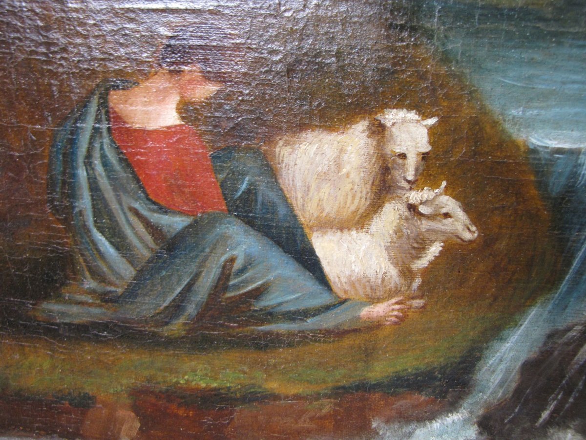 Small Louis XVI Trumeau-photo-4