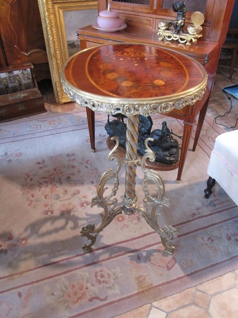 Gueridon art nouveau