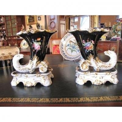 Paire de vases rython