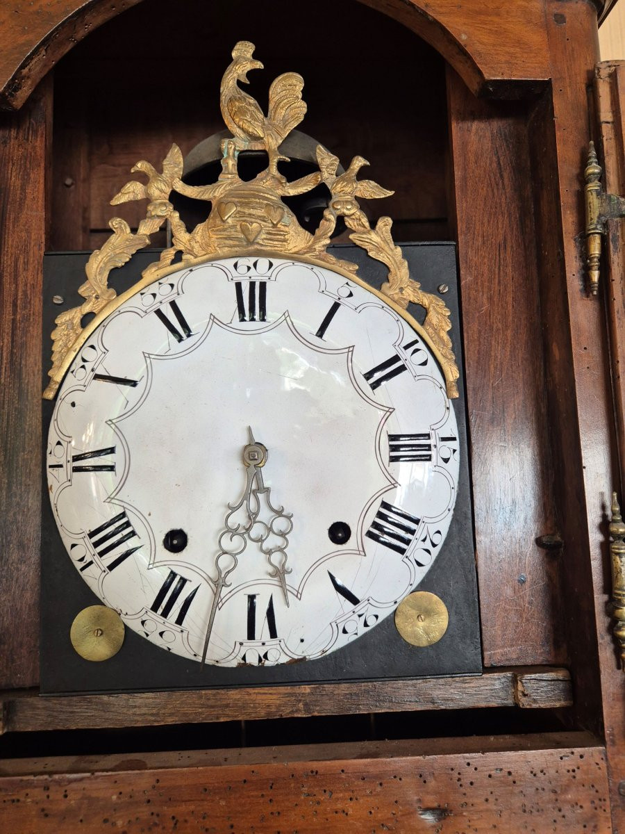 Burgundy Clock-photo-3