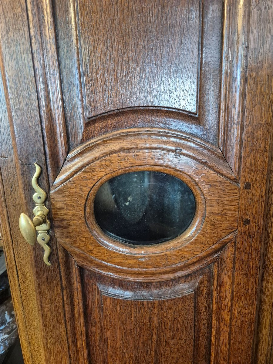 Burgundy Clock-photo-1