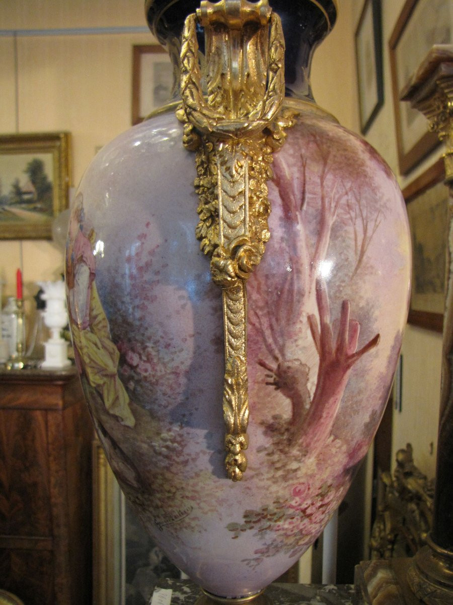 Large Earthenware Vase-photo-5