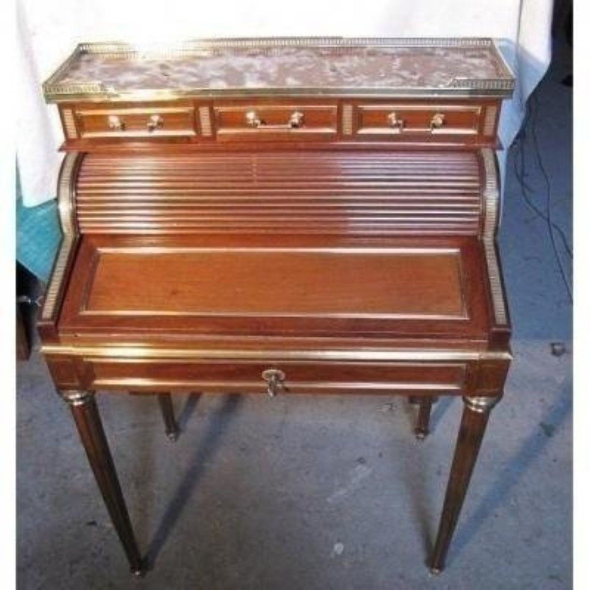 Petit bureau Napoleon III-photo-4