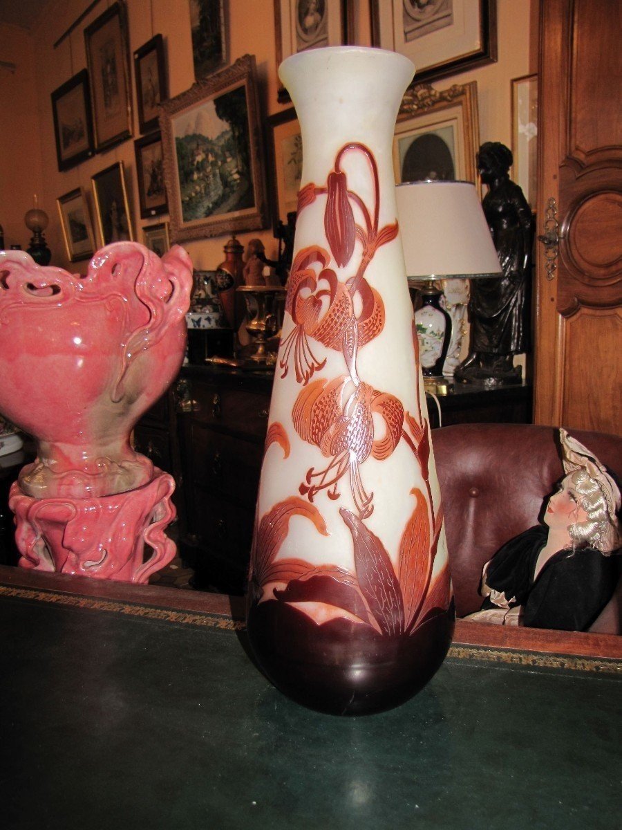 Large Galle Vase-photo-4