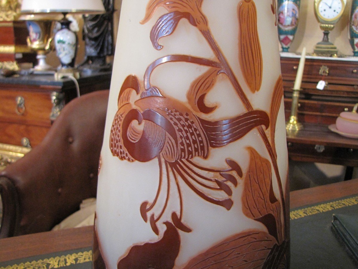 Large Galle Vase-photo-3