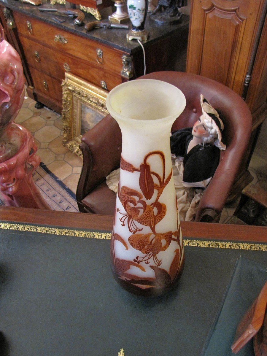 Large Galle Vase-photo-4