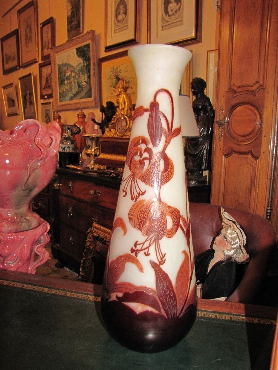 Large Galle Vase