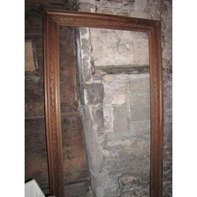 Very Large Carved Wood Frame-photo-2
