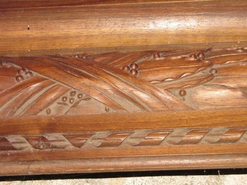 Very Large Carved Wood Frame-photo-3