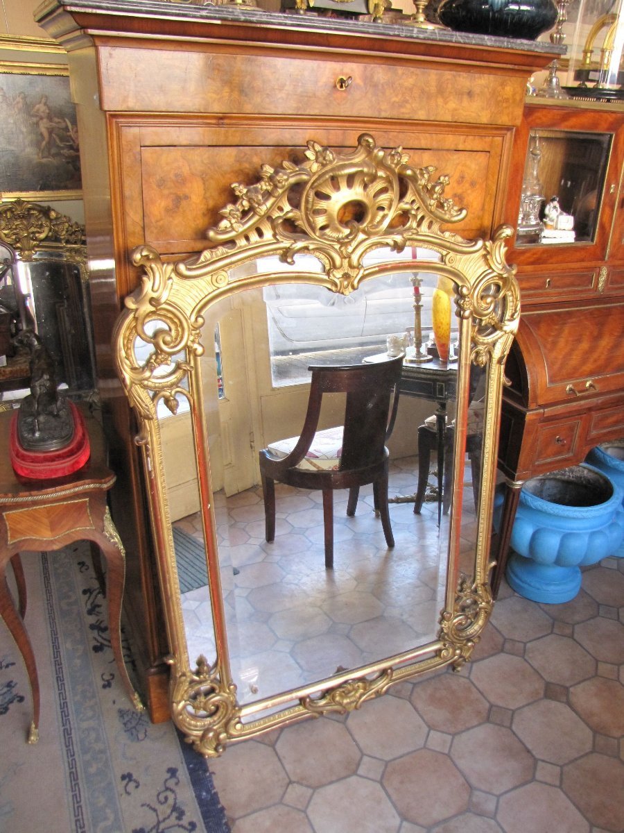 Glace de style Louis XV-photo-2