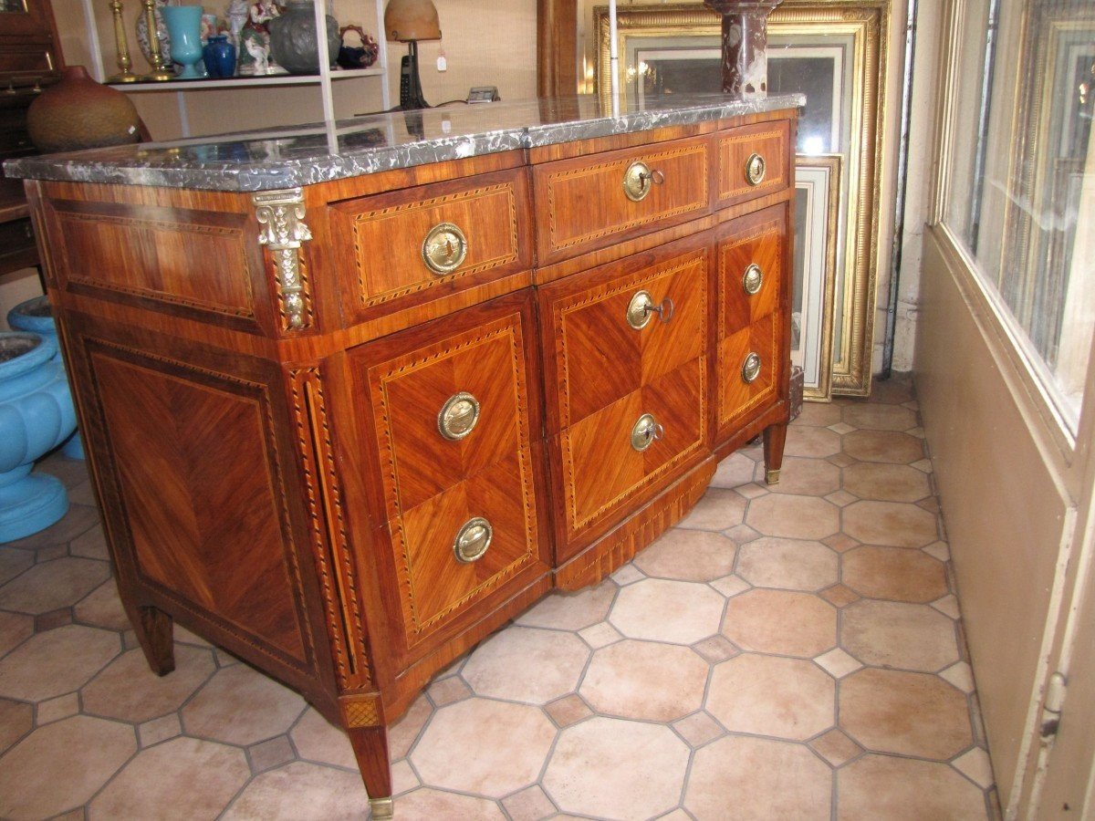 Commode louis XVI-photo-2