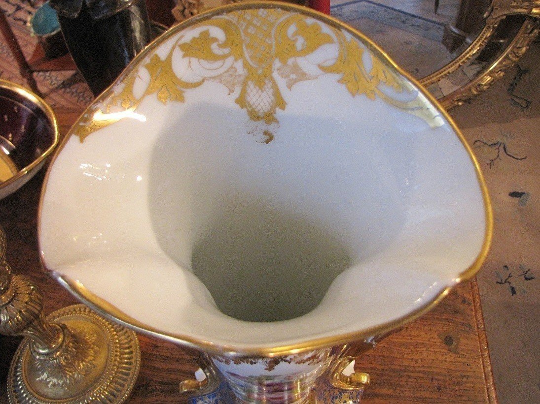 Paire de vases en Vieux Paris-photo-3