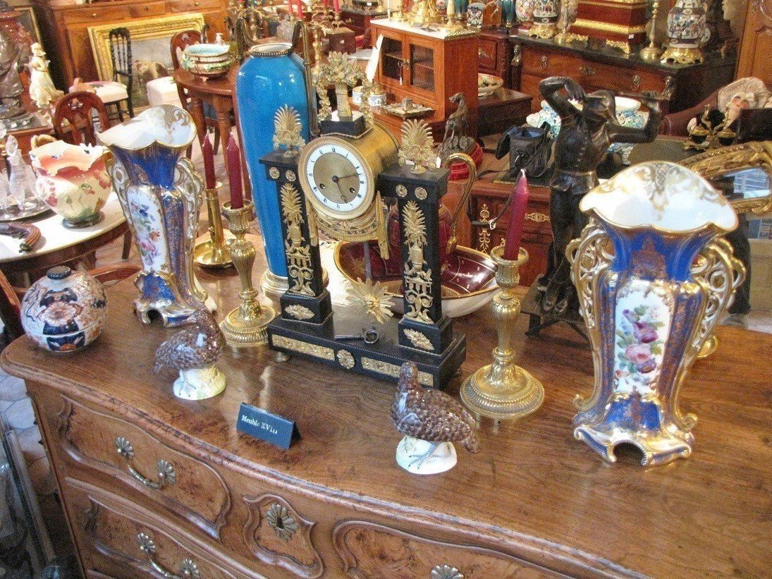 Paire de vases en Vieux Paris-photo-7