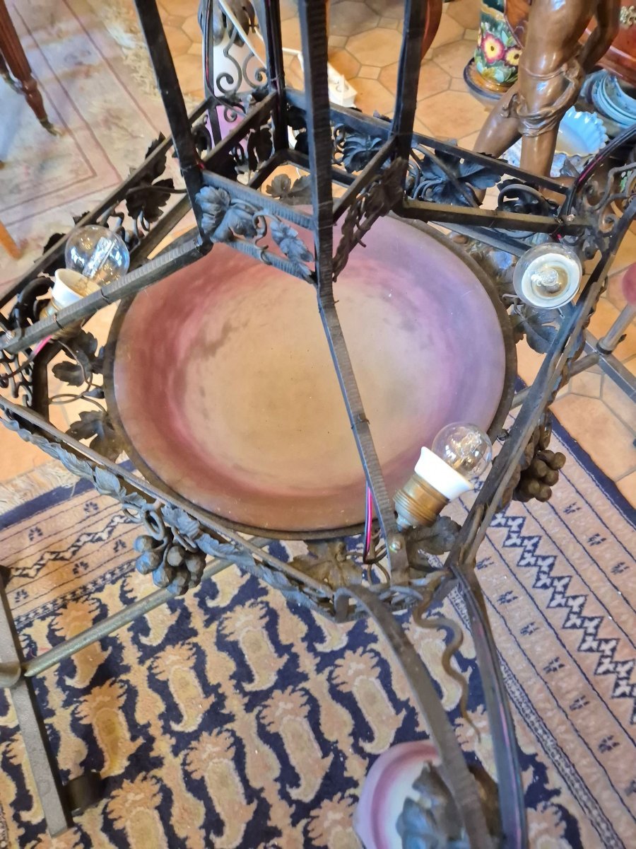 Important Muller Chandelier-photo-4