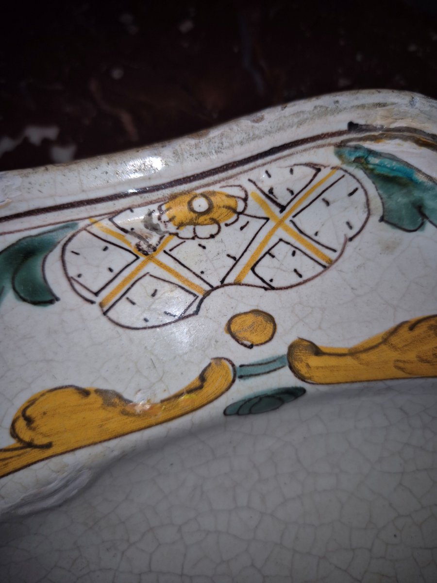 Large Moustiers Plate-photo-3