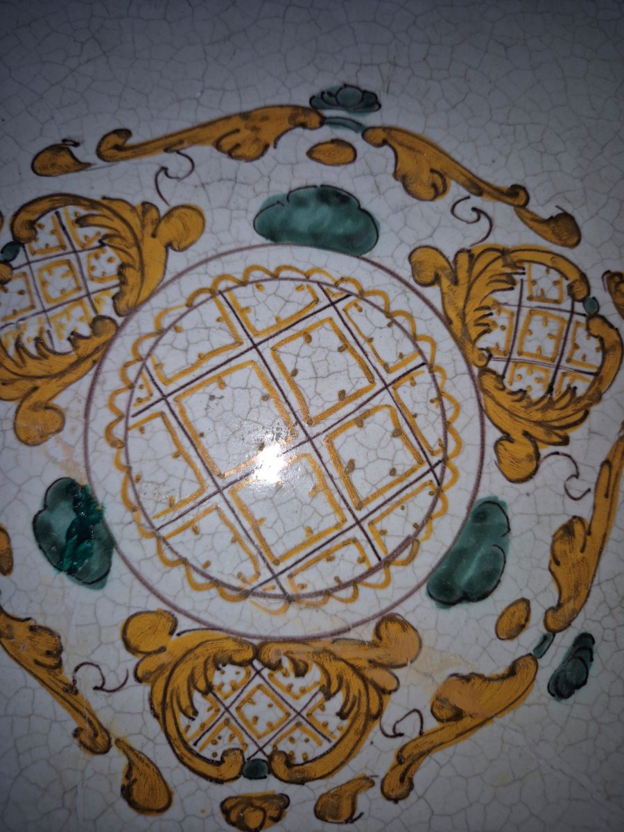 Large Moustiers Plate-photo-4