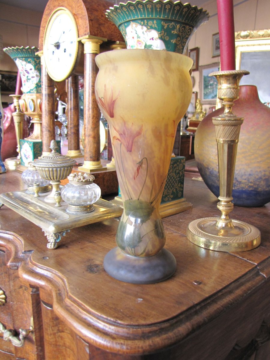 Vase By Daum