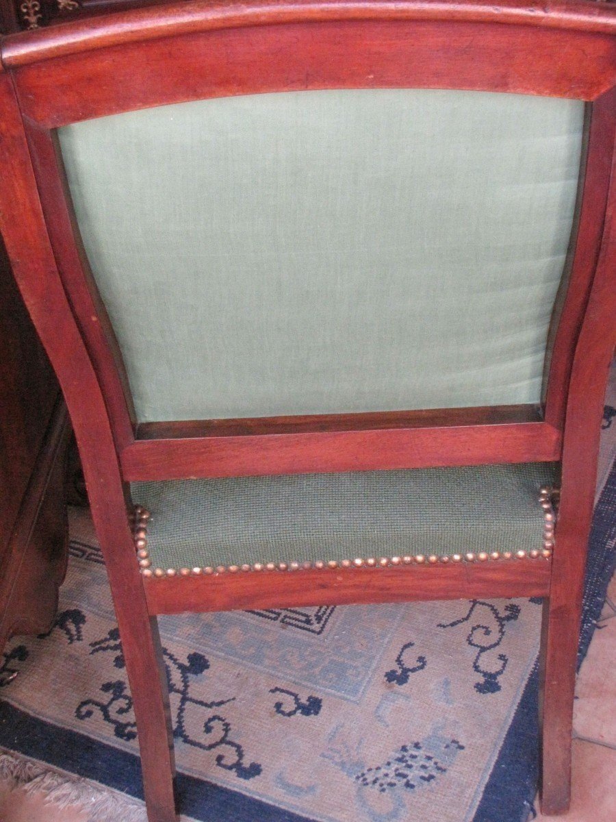 Paire de fauteuils Restauration-photo-2