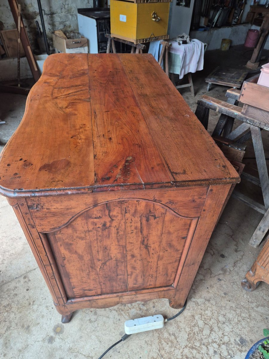 Commode bréssanne XVIIIème-photo-4