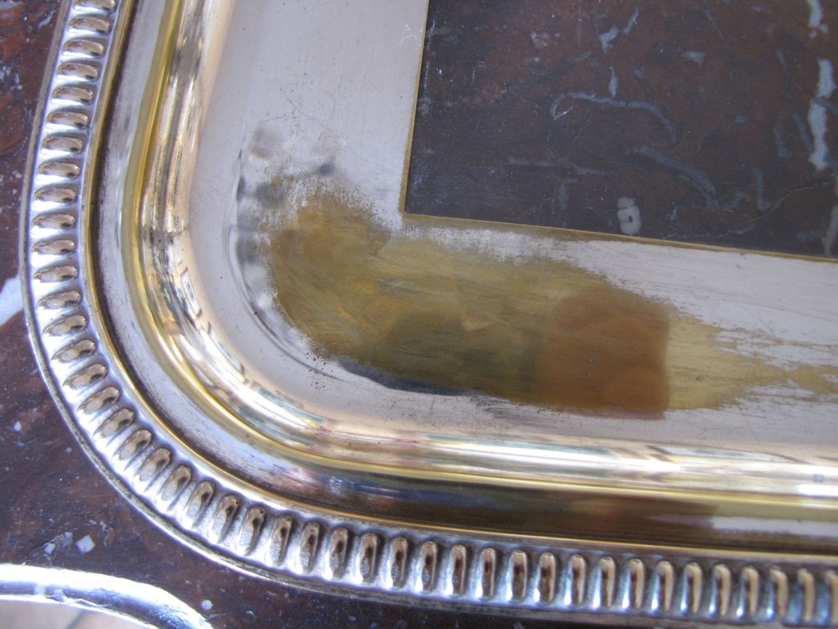 Silver-colored Metal Dish-photo-4