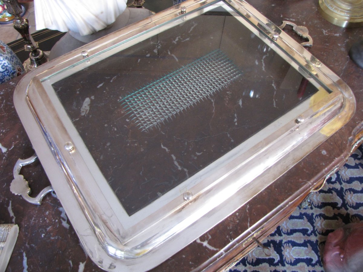 Silver-colored Metal Dish-photo-3