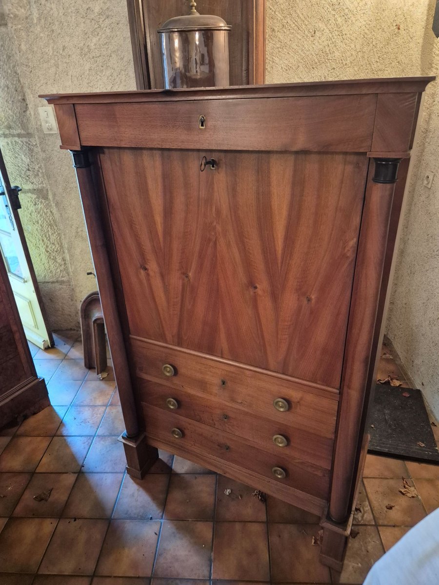Empire-style Secretary Desk-photo-4
