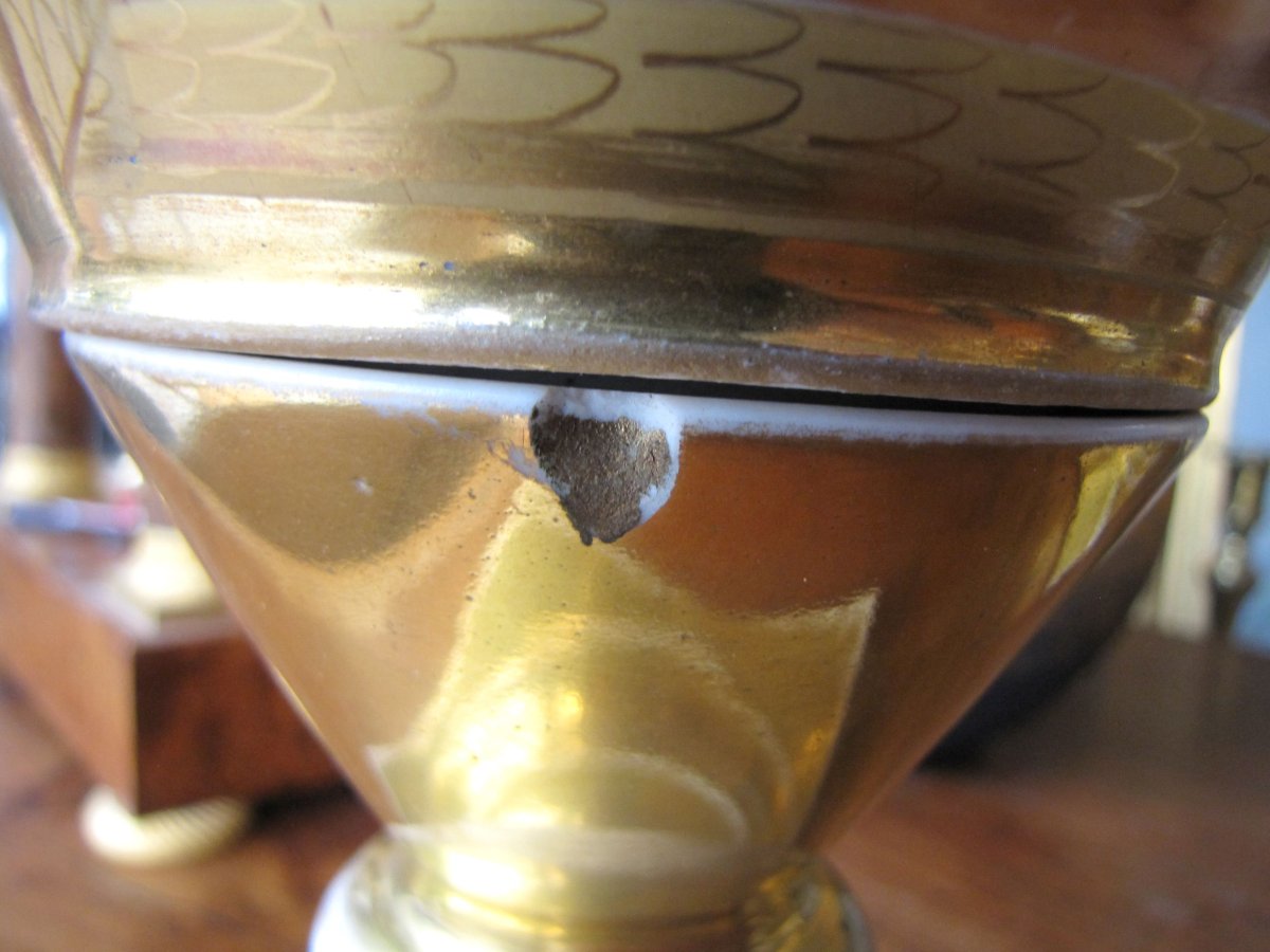 Important Pair Of Empire Vases-photo-2