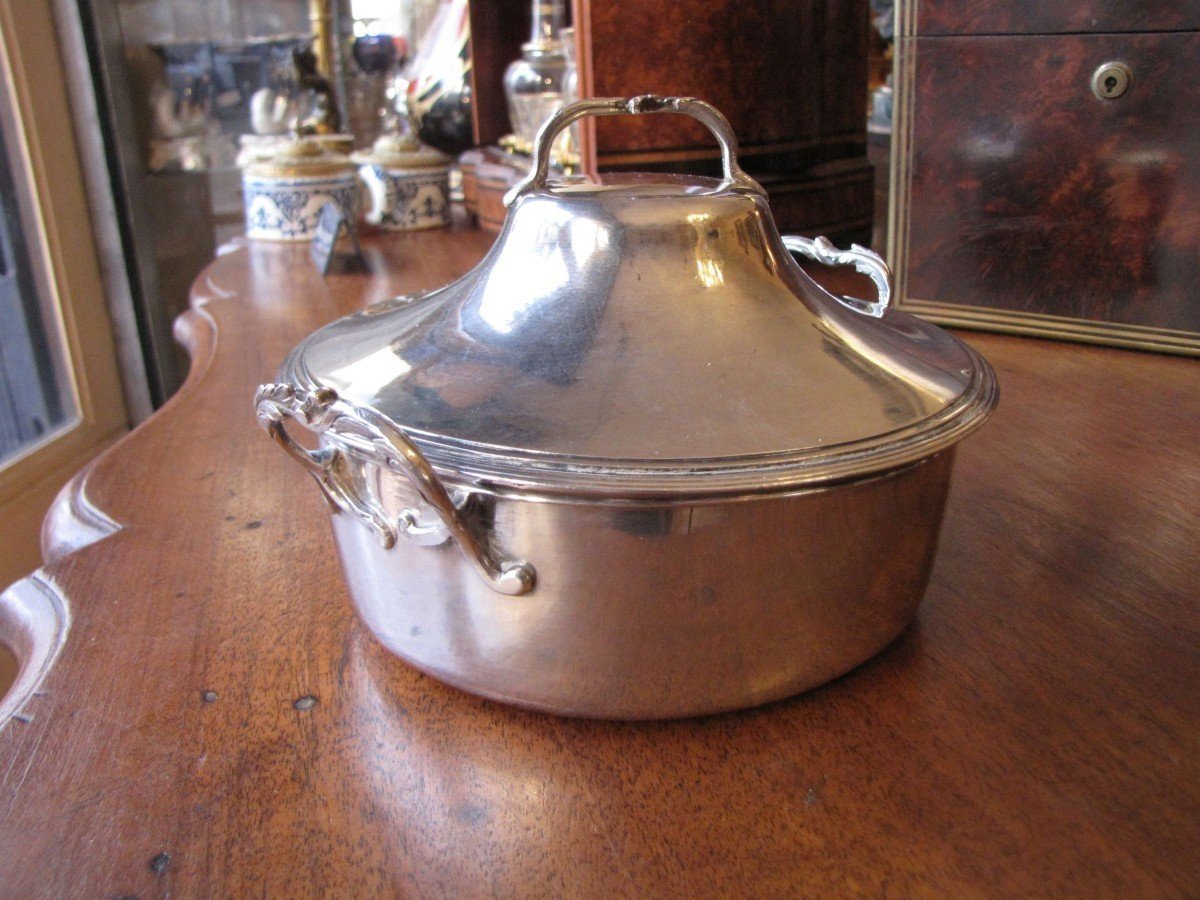 18th-century Silver Vegetable Dish-photo-2