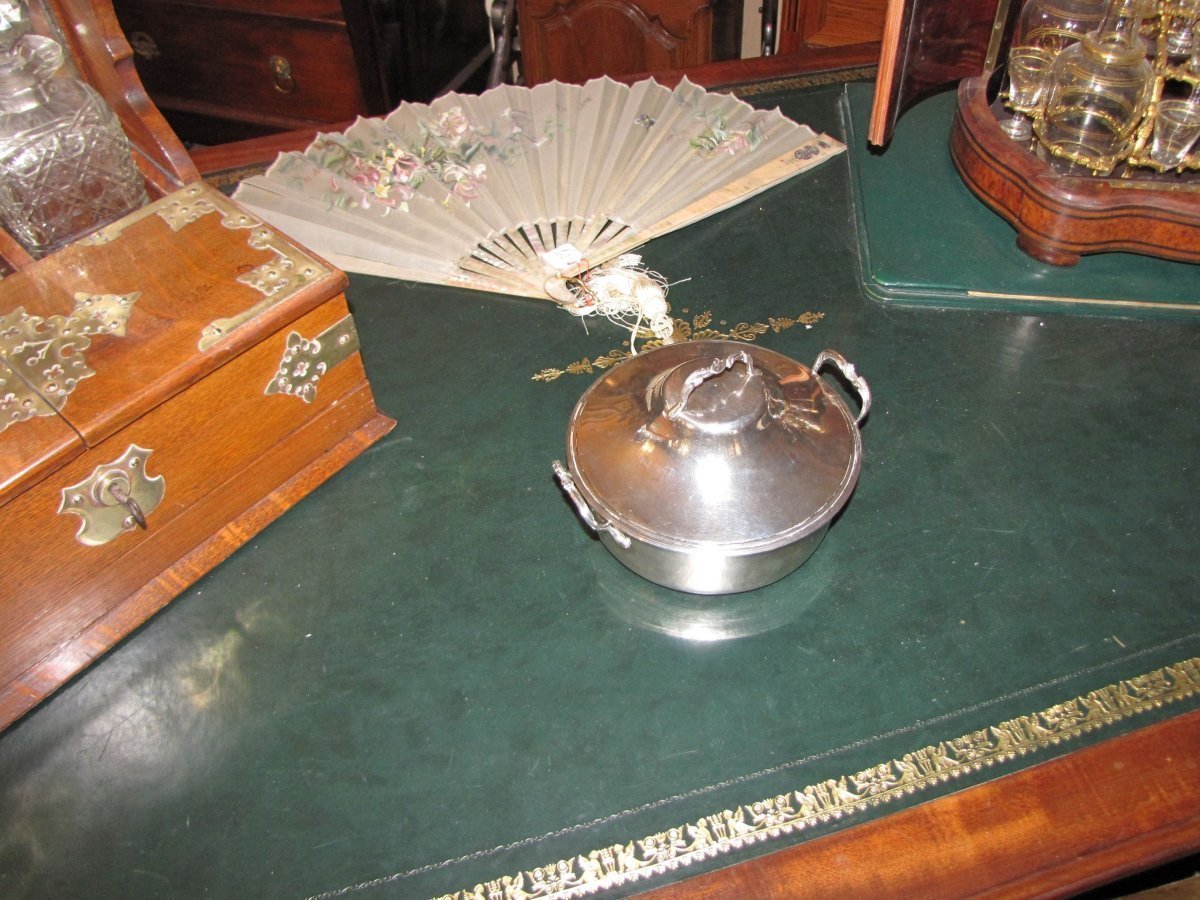 18th-century Silver Vegetable Dish-photo-2