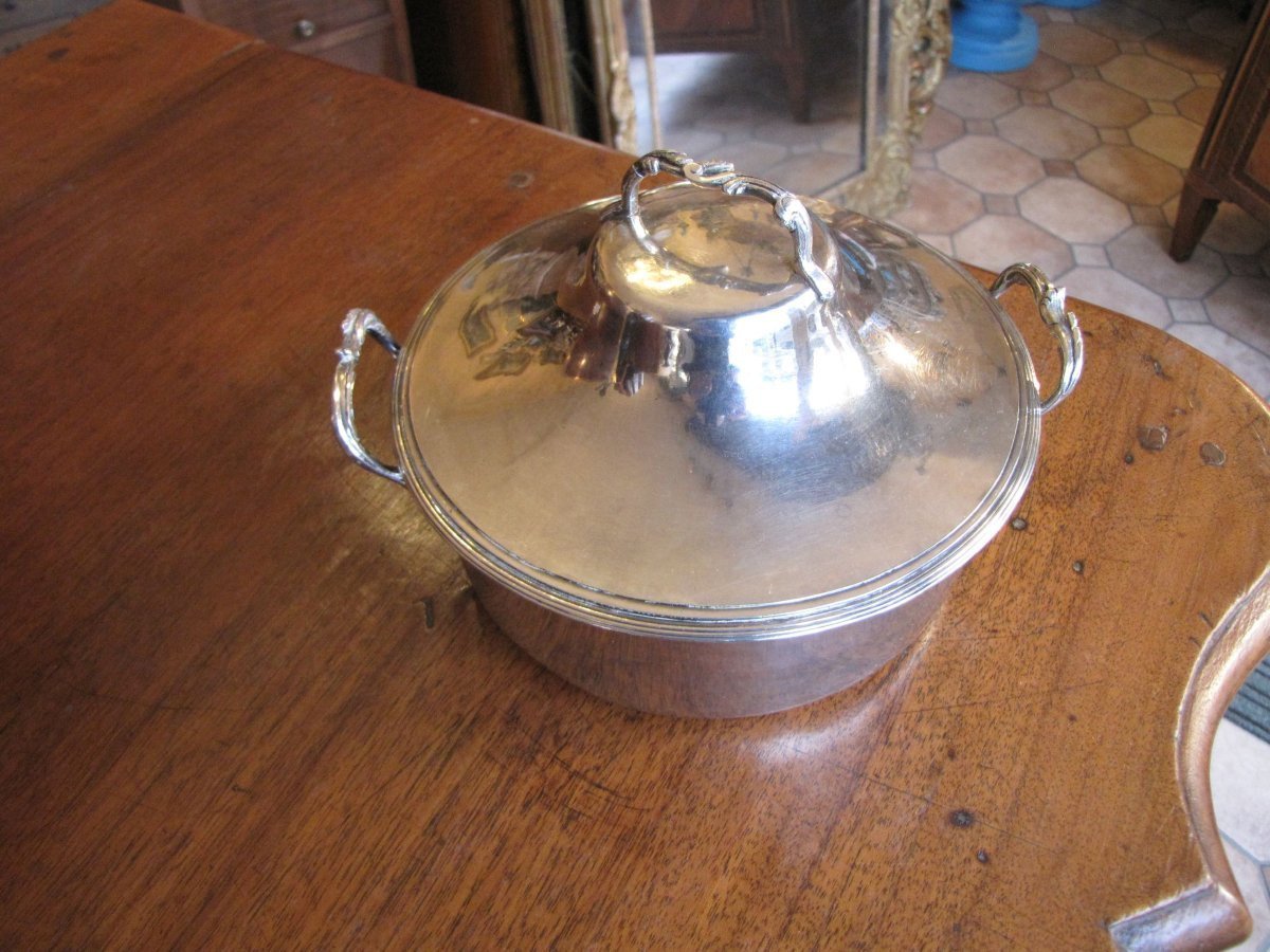 18th-century Silver Vegetable Dish-photo-5