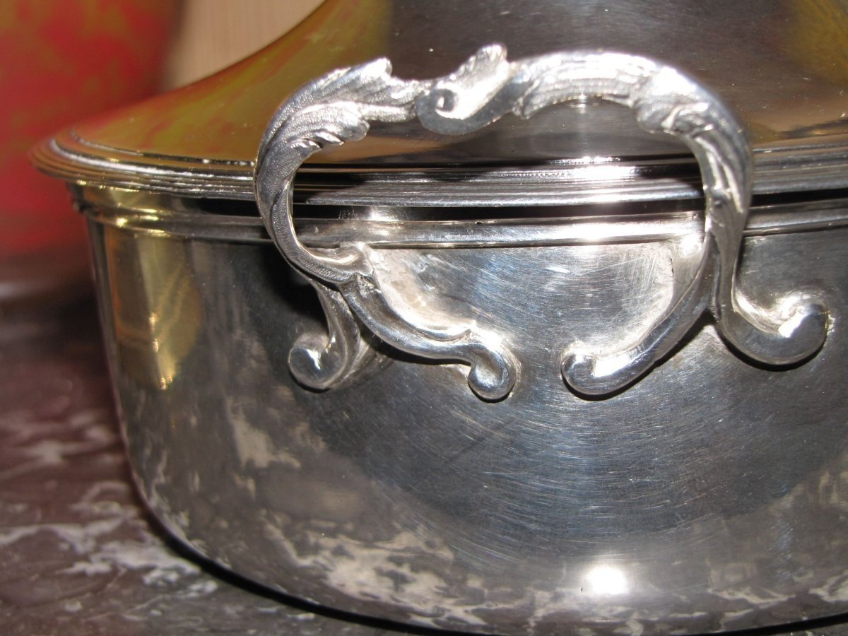 18th-century Silver Vegetable Dish