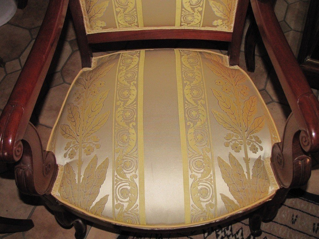 4 fauteuils Restauration-photo-2