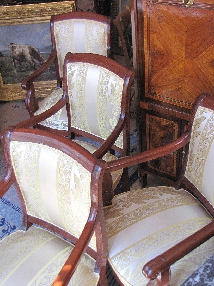 4 fauteuils Restauration-photo-1