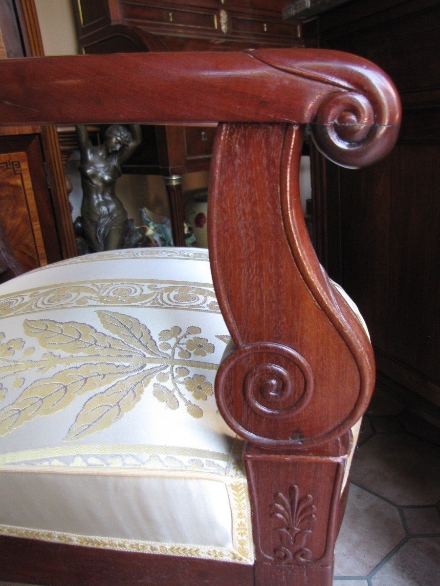 4 fauteuils Restauration-photo-4