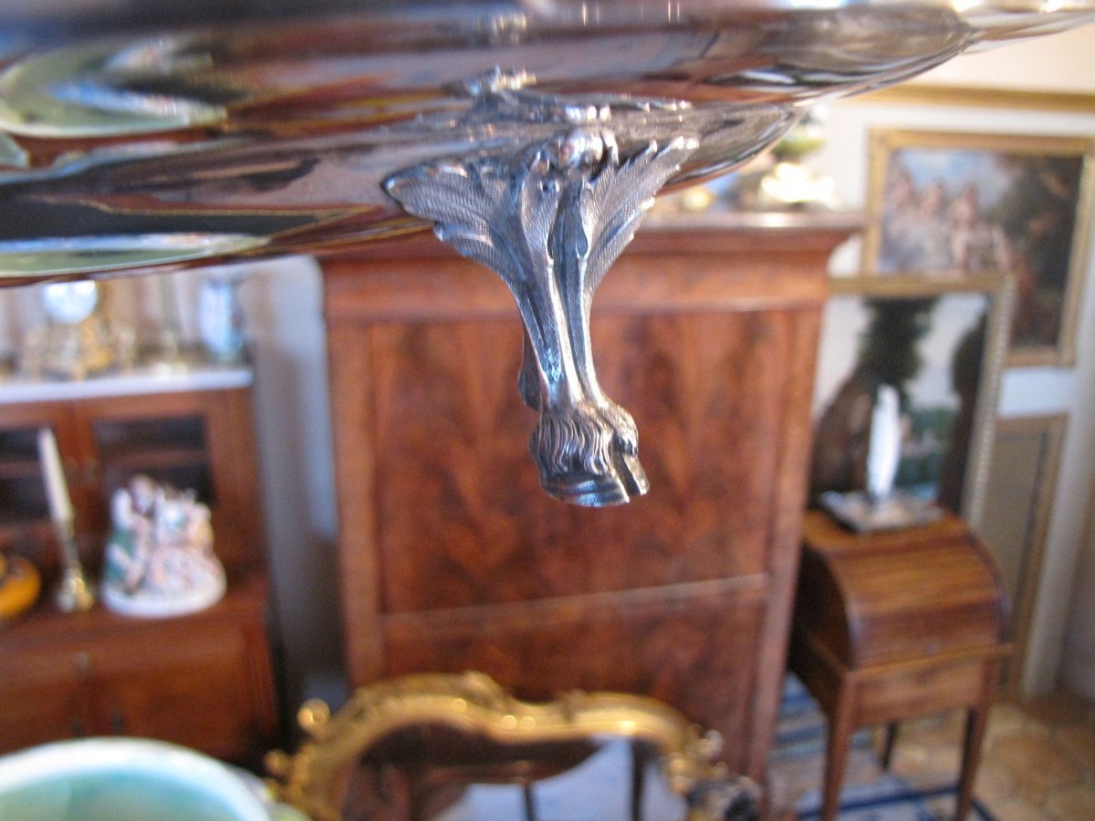 Pair Of Cakes Silverdishes-photo-2