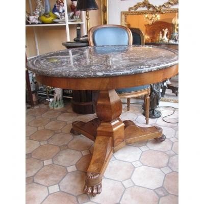 Louis Philippe Pedestal Table-photo-4