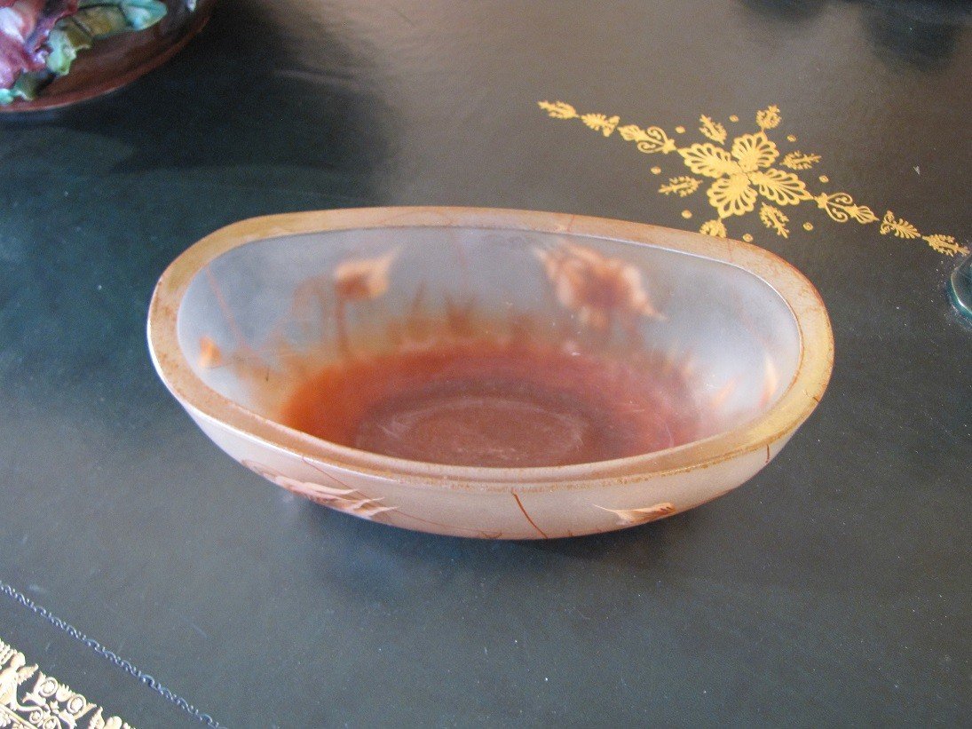 Vide poche en pate de verre-photo-2