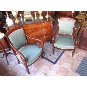 Mahogany Armchairs