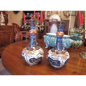 Vases With Chinese Decor